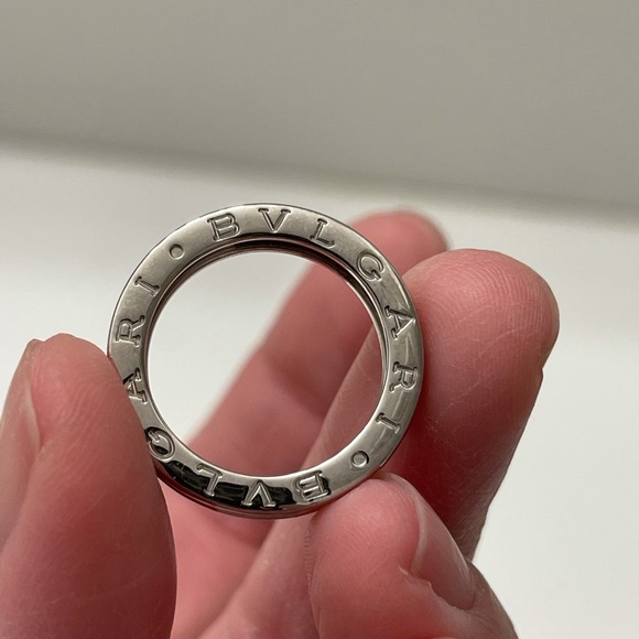 Bvlgari b-zero 1 band whitegold 18k ring - Picture 2 of 8
